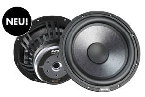 Eton Grafit 10-2 25cm 2x2 ohm 25 cm-es autóhifi mélysugárzó